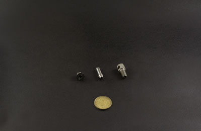 Viti portagomma in acciaio